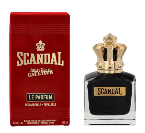 Jean Paul Gaultier Scandal Le Eau de Parfum Intense Refillable Spray for Men  3 4 Ounce