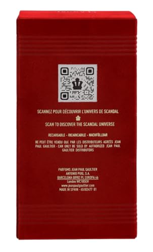 Jean Paul Gaultier Scandal Le Eau de Parfum Intense Refillable Spray for Men  3 4 Ounce