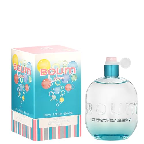 Jeanne Arthes   Boum Savon Eau De Parfum   Spray Perfume for Women   Fresh Floral Scent   Notes of Bergamot  Water Lily   Made in France   3 38 fl oz