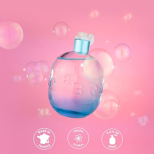 Jeanne Arthes   Boum Savon Eau De Parfum   Spray Perfume for Women   Fresh Floral Scent   Notes of Bergamot  Water Lily   Made in France   3 38 fl oz