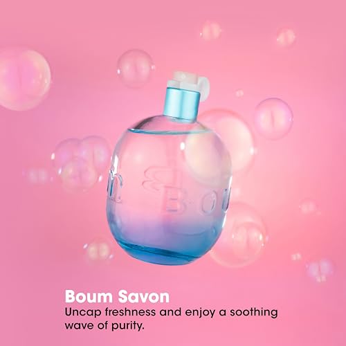 Jeanne Arthes   Boum Savon Eau De Parfum   Spray Perfume for Women   Fresh Floral Scent   Notes of Bergamot  Water Lily   Made in France   3 38 fl oz