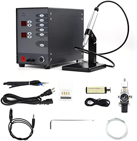 Jewelry Automatic Spot Welding Machine 110V 60HZ Pulse Argon arc Welding Machine Jewelry Welding Machine  Used for DIY Jewelry Repair Tools to Repair Gold and Hardware Workpiece Welding 