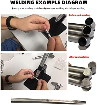 Jewelry Automatic Spot Welding Machine 110V 60HZ Pulse Argon arc Welding Machine Jewelry Welding Machine  Used for DIY Jewelry Repair Tools to Repair Gold and Hardware Workpiece Welding 