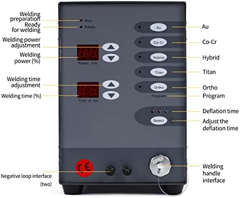 Jewelry Automatic Spot Welding Machine 110V 60HZ Pulse Argon arc Welding Machine Jewelry Welding Machine  Used for DIY Jewelry Repair Tools to Repair Gold and Hardware Workpiece Welding 