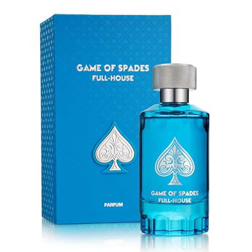 Jo Milano Game of Spades Full House Eau De Parfum Spray   3 4 oz  100ml    Cinnamon  Oud Wood  Neroli  Orange  Ginger Scent   Long Lasting Fragrance for Men and Women  Unisex 