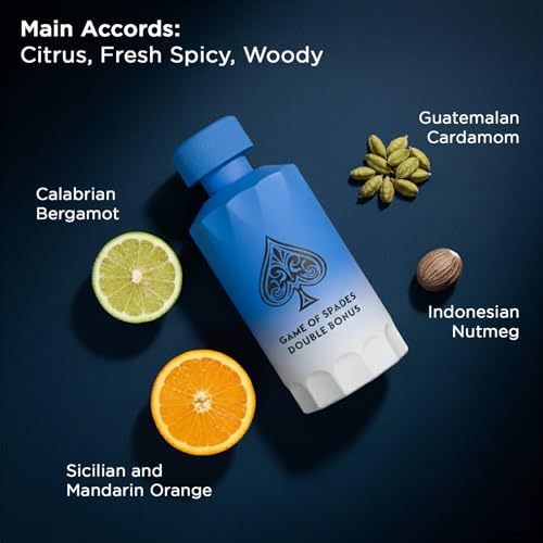 Jo Milano Paris Game of Spades Double Bonus Parfum 3 4 oz/100ml spray for Unisex