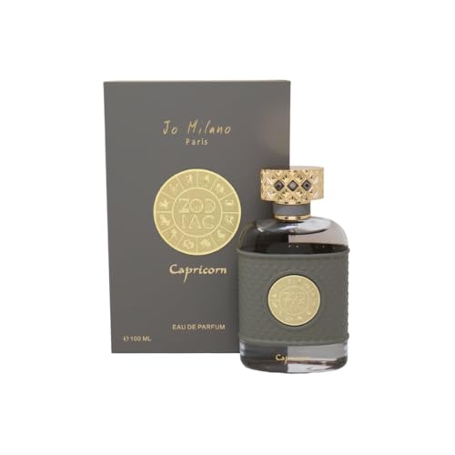 Jo Milano Paris Zodiac CAPRICORN Eau de Parfum  3 4 FL OZ  100 ML  Grey and Gold