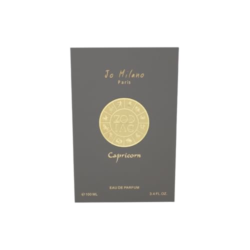 Jo Milano Paris Zodiac CAPRICORN Eau de Parfum  3 4 FL OZ  100 ML  Grey and Gold