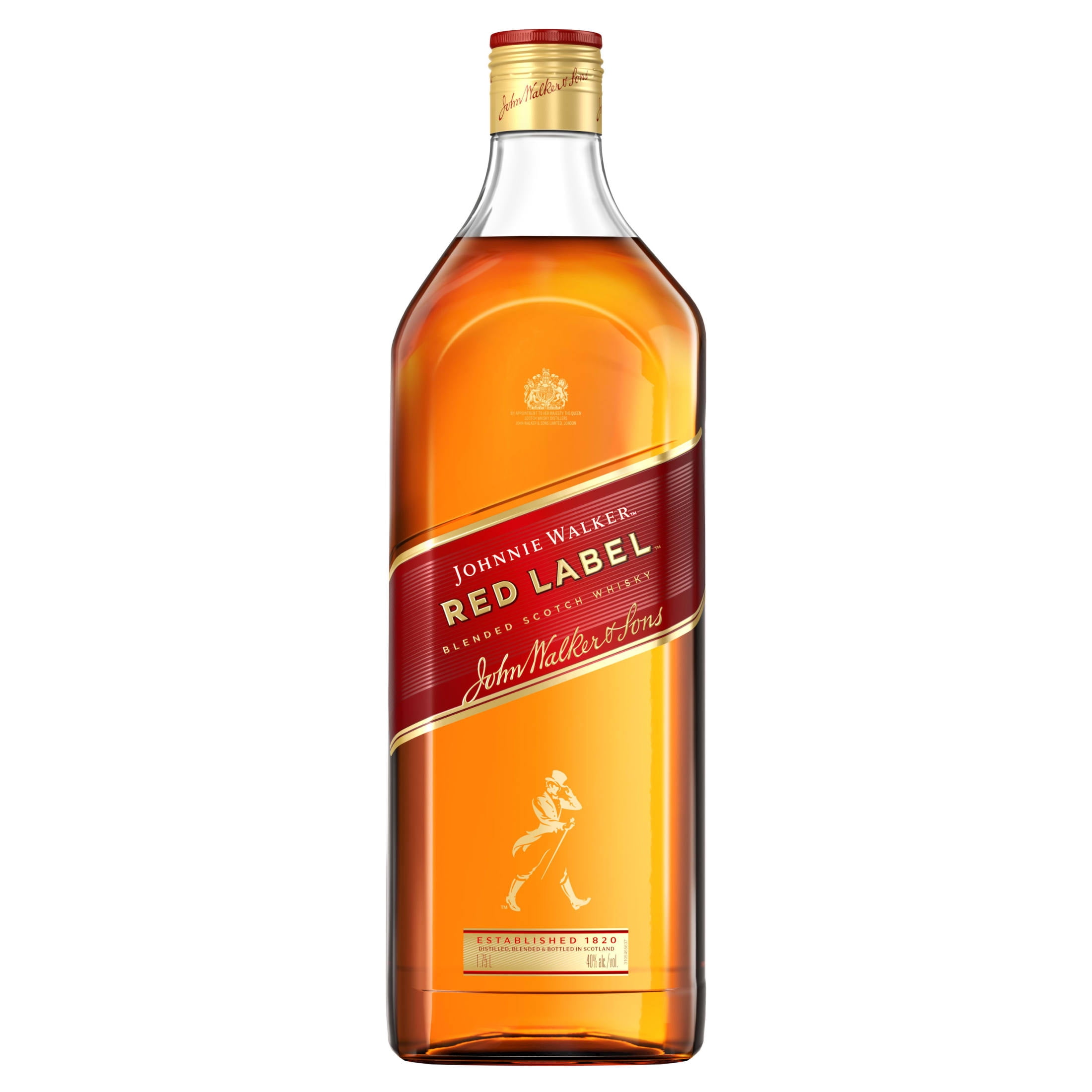 Johnnie Walker Red Label Blended Scotch Whisky  1 75 L  40  ABV
