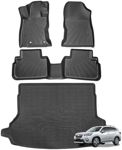 Joruoo Floor Mats & Upper Cargo Liner for 2020 2025 2026 Hyundai Venue  TPE Car Floor Mats All Weather Waterproof Heavy Duty Floor Liners Custom Fit for VenueAccessories Automotive