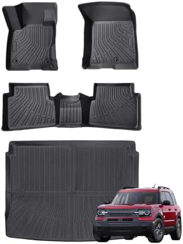 Joruoo Floor Mats & Upper Cargo Liner for 2020 2025 2026 Hyundai Venue  TPE Car Floor Mats All Weather Waterproof Heavy Duty Floor Liners Custom Fit for VenueAccessories Automotive