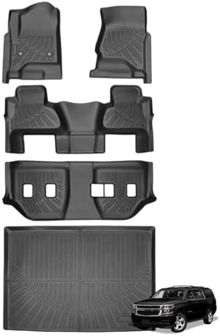 Joruoo Floor Mats & Upper Cargo Liner for 2020 2025 2026 Hyundai Venue  TPE Car Floor Mats All Weather Waterproof Heavy Duty Floor Liners Custom Fit for VenueAccessories Automotive
