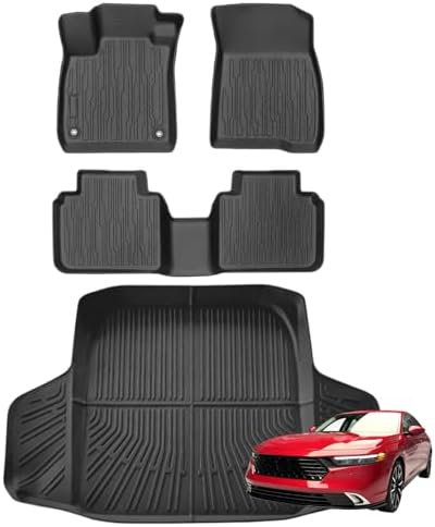 Joruoo Floor Mats & Upper Cargo Liner for 2020 2025 2026 Hyundai Venue  TPE Car Floor Mats All Weather Waterproof Heavy Duty Floor Liners Custom Fit for VenueAccessories Automotive