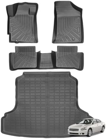 Joruoo Floor Mats & Upper Cargo Liner for 2020 2025 2026 Hyundai Venue  TPE Car Floor Mats All Weather Waterproof Heavy Duty Floor Liners Custom Fit for VenueAccessories Automotive