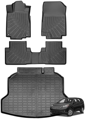 Joruoo Floor Mats & Upper Cargo Liner for 2020 2025 2026 Hyundai Venue  TPE Car Floor Mats All Weather Waterproof Heavy Duty Floor Liners Custom Fit for VenueAccessories Automotive