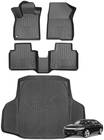 Joruoo Floor Mats & Upper Cargo Liner for 2020 2025 2026 Hyundai Venue  TPE Car Floor Mats All Weather Waterproof Heavy Duty Floor Liners Custom Fit for VenueAccessories Automotive