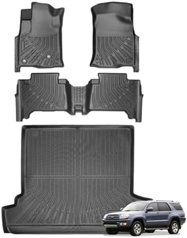 Joruoo Floor Mats & Upper Cargo Liner for 2020 2025 2026 Hyundai Venue  TPE Car Floor Mats All Weather Waterproof Heavy Duty Floor Liners Custom Fit for VenueAccessories Automotive