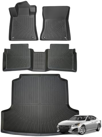 Joruoo Floor Mats & Upper Cargo Liner for 2020 2025 2026 Hyundai Venue  TPE Car Floor Mats All Weather Waterproof Heavy Duty Floor Liners Custom Fit for VenueAccessories Automotive