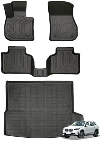 Joruoo Floor Mats & Upper Cargo Liner for 2020 2025 2026 Hyundai Venue  TPE Car Floor Mats All Weather Waterproof Heavy Duty Floor Liners Custom Fit for VenueAccessories Automotive