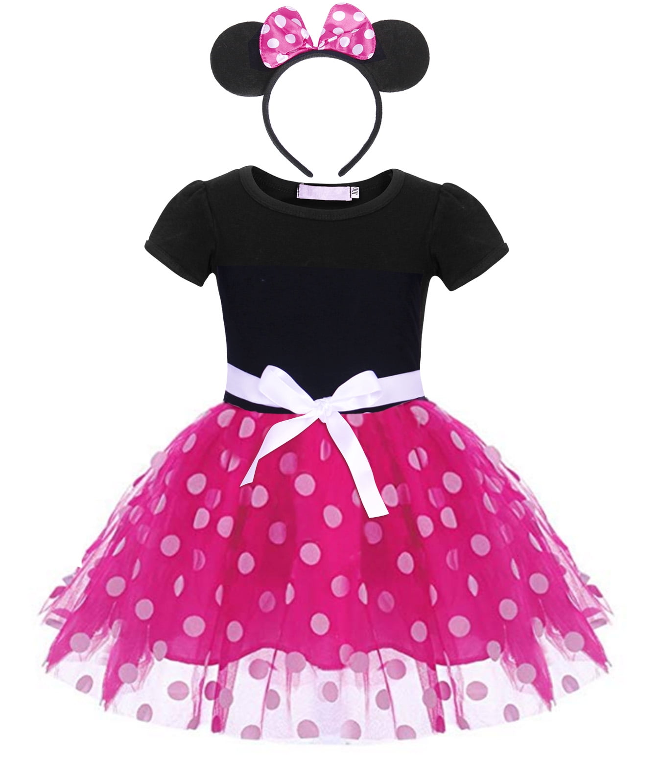 3T (2 a 3  años), Jurebecia Girls Red Polka Dot Tutu Dress with Bow Headband  Baby Toddler Party Costume for Birthday & Cosplay  100 cm