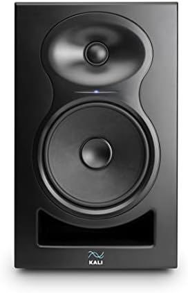 KALI AUDIO LP 6 V2 6 5 Project Lone Pine Powered Studio Monitor   Low Noise Bi Amped Professional Studio Speaker for Music Production   80W  115dB Max SPL   TRS  RCA  XLR Inputs   Single  Black