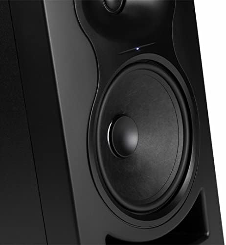 KALI AUDIO LP 6 V2 6 5 Project Lone Pine Powered Studio Monitor   Low Noise Bi Amped Professional Studio Speaker for Music Production   80W  115dB Max SPL   TRS  RCA  XLR Inputs   Single  Black