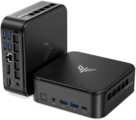 KAMRUI E3B Mini PC with AMD Ryzen 5 7430U  Beat 5500U  up to 4 3GHz   16GB DDR4 512GB M 2 SSD Mini Computer  Mini Gaming PC with USB Type C Supports Triple 4K Display  WiFi 6  BT 5 2