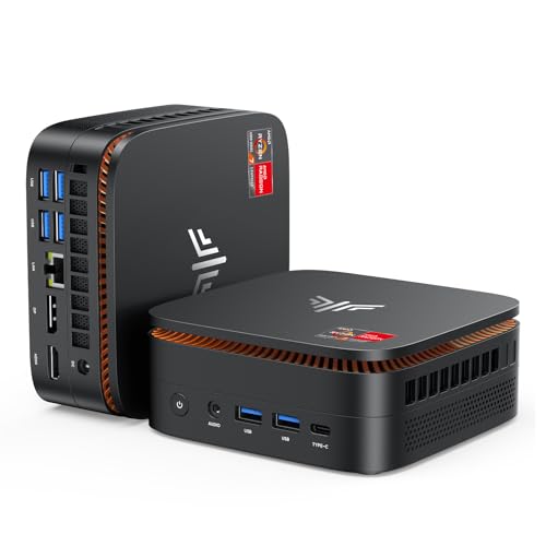 KAMRUI H1 Mini Gaming PC  AMD Ryzen 7 6800H  16GB DDR5 4800MHz 512GB M 2 NVMe PCIe3 0x4 SSD Mini PC 8C/16T  up to 4 7GHz   16MB L3 Smart Cache  Triple 4K Display/WiFi6/BT5 2/Mini Desktop Computers