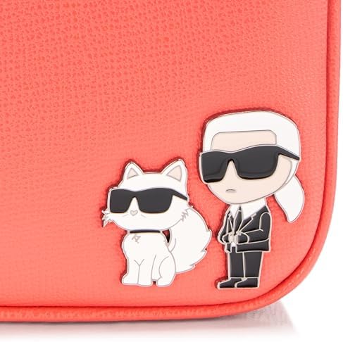 KARL LAGERFELD Maybelle Solid Crossbody with Choupette Detail