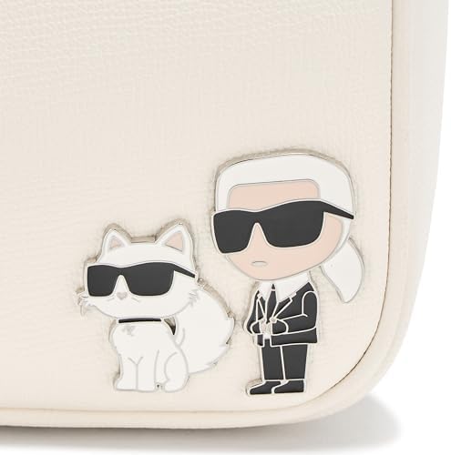 KARL LAGERFELD Maybelle Solid Crossbody with Choupette Detail
