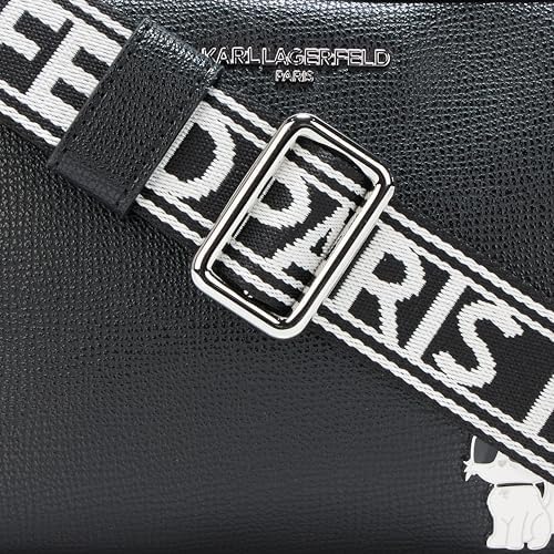 KARL LAGERFELD Maybelle Solid Crossbody with Choupette Detail