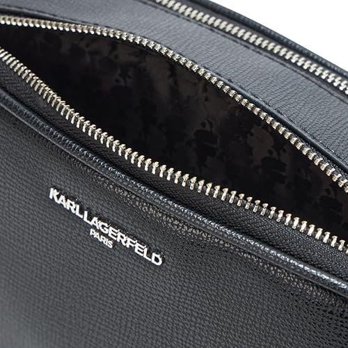 KARL LAGERFELD Maybelle Solid Crossbody with Choupette Detail