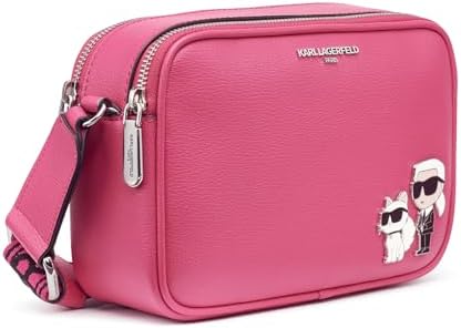 KARL LAGERFELD Maybelle Solid Crossbody with Choupette Detail