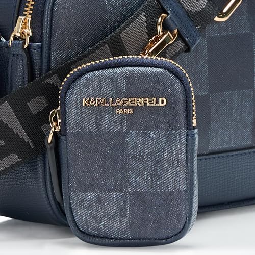 KARL LAGERFELD Maybelle Solid Crossbody with Choupette Detail