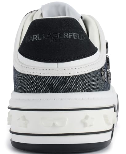Talla 9.5 mujer usa KARL LAGERFELD Womens Cyndra Everyday Lace Up Sneaker