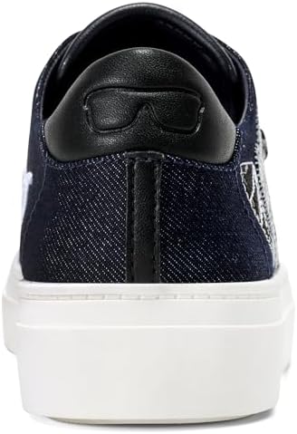 Talla 7 KARL LAGERFELD Womens Cate Ikonic Lace up Sneaker