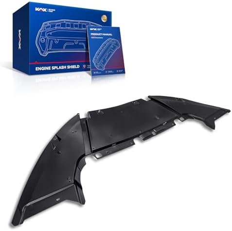 KAX FO1228119 Protector contra salpicaduras de motor compatible con enfoque 2012-2018