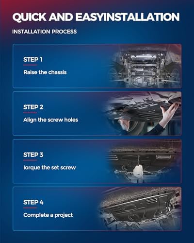 KAX FO1228119 Protector contra salpicaduras de motor compatible con enfoque 2012-2018