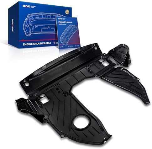 KAX FO1228119 Protector contra salpicaduras de motor compatible con enfoque 2012-2018