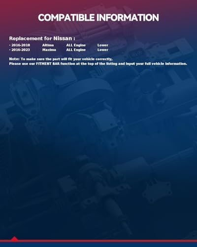 KAX FO1228119 Protector contra salpicaduras de motor compatible con enfoque 2012-2018