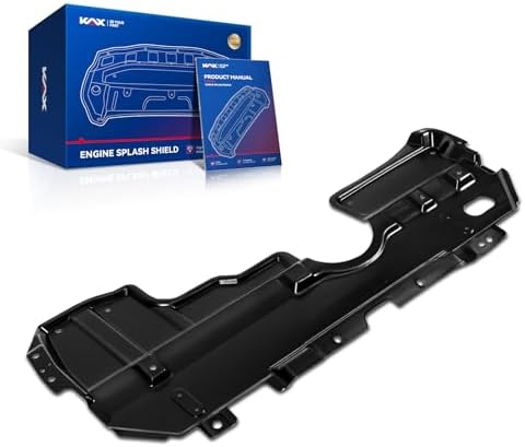 KAX FO1228119 Protector contra salpicaduras de motor compatible con enfoque 2012-2018