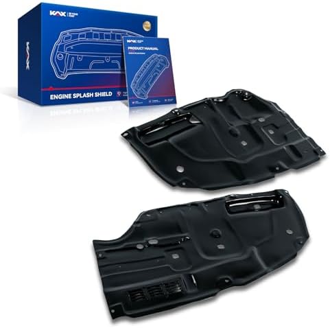 KAX FO1228119 Protector contra salpicaduras de motor compatible con enfoque 2012-2018