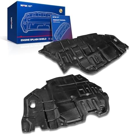 KAX FO1228119 Protector contra salpicaduras de motor compatible con enfoque 2012-2018