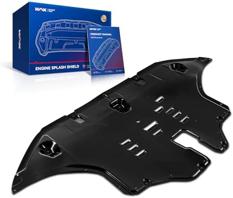 KAX FO1228119 Protector contra salpicaduras de motor compatible con enfoque 2012-2018