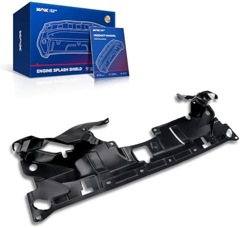 KAX FO1228119 Protector contra salpicaduras de motor compatible con enfoque 2012-2018