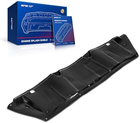 KAX FO1228119 Protector contra salpicaduras de motor compatible con enfoque 2012-2018