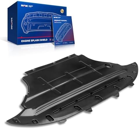 KAX FO1228119 Protector contra salpicaduras de motor compatible con enfoque 2012-2018
