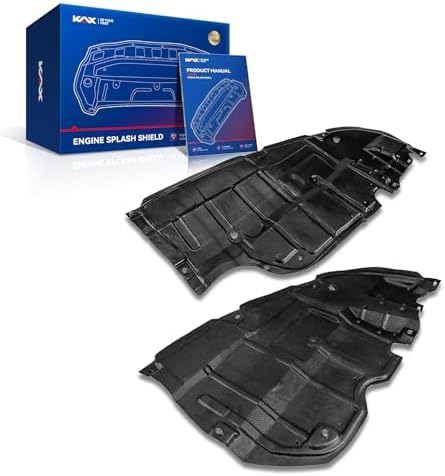 KAX FO1228119 Protector contra salpicaduras de motor compatible con enfoque 2012-2018