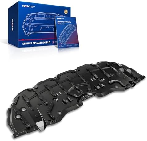 KAX FO1228119 Protector contra salpicaduras de motor compatible con enfoque 2012-2018