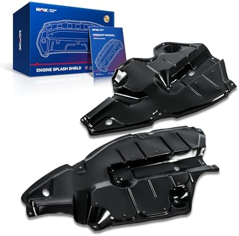 KAX FO1228119 Protector contra salpicaduras de motor compatible con enfoque 2012-2018